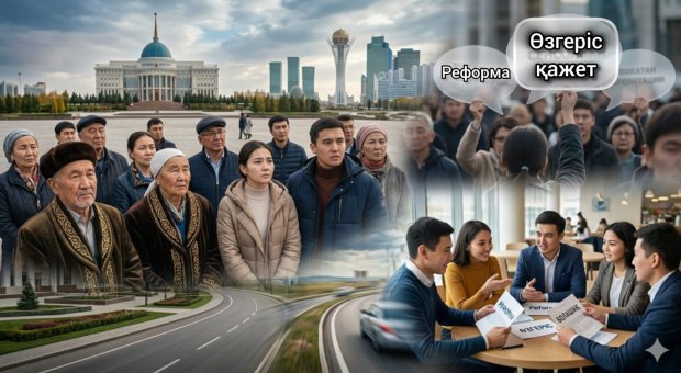 Үнсіз қарсылық: сауалнама 71,6% қазақстандықтың реформаны қолдайтынын көрсетті