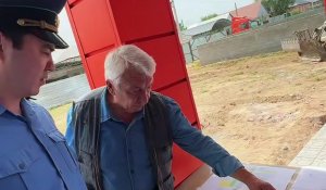 Мемлекетке қайтарылған активтер есебінен Іле ауданында фельдшерлік-акушерлік пункт салынуда