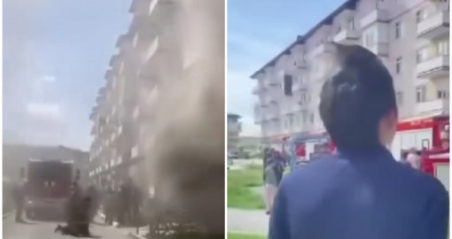 "Жай ғана кетіп қалды": Таразда 10-сынып оқушысы от арасынан екі сәбиді аман алып шықты