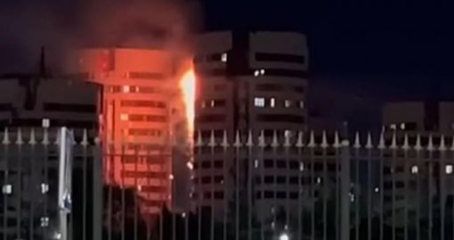Астанада өртке оранған көпқабатты үй тұрғындары қонақ үйлерге орналастырылды