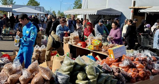 Астанада Ақтөбе облысының ауыл шаруашылығы жәрмеңкесі өтуде