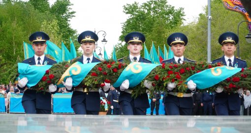 Ақмола облысында Ұлы Отан соғысы ардагерлерінің рухына тағзым жасалды